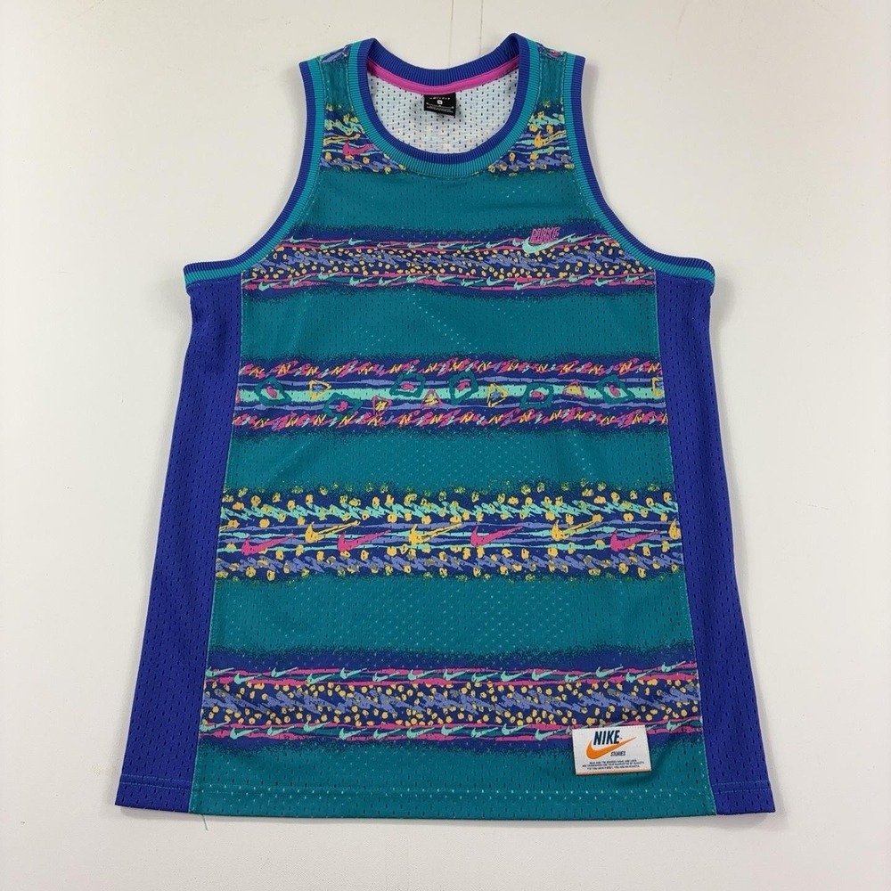Nike Dri-FIT Stories Restro Jersey Tank Mens Medium South Beach DM7938-356
